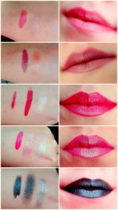 metál ajkak metallic lips